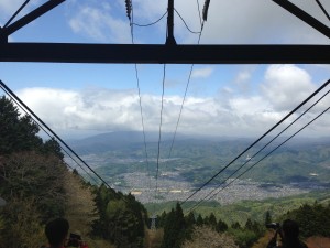 叡山ロープウェイからの眺め